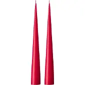 Ester & Erik -kartiokynttilä 37 cm, 2-pakkaus matta Winter berry 36