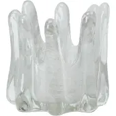 Olsson & Jensen Helix kynttilälyhty Ø14 cm Vaaleanharmaa