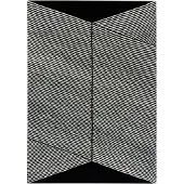 NJRD Rectangles-villamatto, musta 170x240 cm