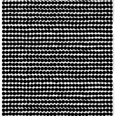 Marimekko Räsymatto kangas, musta
