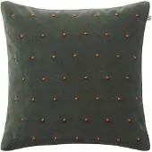 Chhatwal & Jonsson Roma tyynynpäällinen 50 x 50 cm Forest green-terracotta