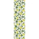 Ekelund Linneväveri Citroner kaitaliina 35 x 120 cm