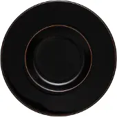 Denby Halo Brew -lautanen espressokupille Musta