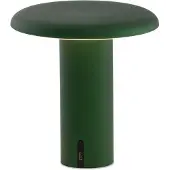 Artemide Takku kannettava pöytälamppu 19 cm Anodisoitu vihreä