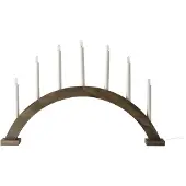 Scandi Living Sky adventtikynttilänjalka kaari 41 cm Tummapetsattu