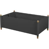 Cane-Line Sticks planter 103x57 cm Lava grey