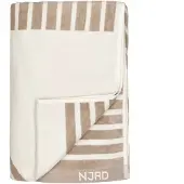 NJRD Stripes kylpypyyhe 100 x 150 cm Beige