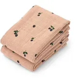 Liewood Lewis Musliiniviltti 2-pack, Mini Berry/Pale Tuscany