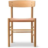Fredericia Furniture J39-tuoli Öljytty tammi nahka Omni 307 cognac