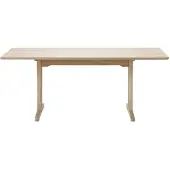Fredericia Furniture C18 Shaker-pöytä Saippuoitu tammi, 180x90cm