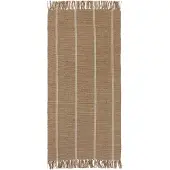 Broste Copenhagen Yuki Rug - Beige - L140CM