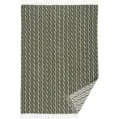 Klippan Yllefabrik Knit villahuopa 130x200 cm Mänty