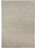 Scandi Living Furrow villamatto luonnonvalkoinen/harmaa 170x240 cm