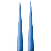 Ester & Erik -kartiokynttilä 37 cm, 2-pakkaus matta Moon blue 37