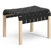 Swedese Primo Stool Beech/black - Jalkajakkarat Nahka Musta - 23210|R1025