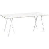 HAY Loop Stand ruokapöytä White laminate-white, 180 cm