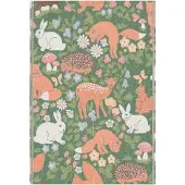 Ekelund Linneväveri Skogslek vauvan viltti 72x105 cm Monivärinen