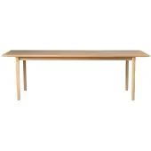 Gärsnäs Tak ruokapöytä 100x240 cm Monocoat natural