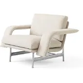 &tradition Meantime AV29 lounge-nojatuoli Pol. aluminium-Ecriture 0210