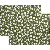 Almedahls Belle Amie pöytätabletti 2-pack Tummanvihreä, 34x45 cm