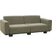 Brafab Bolster sohva Antracit / Teddy Verde