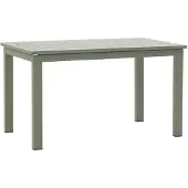 Brafab Lomma ruokapöytä Dusty green, 132x80x80 cm