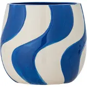 Bloomingville Romy Flowerpot - Blue - Ø 20.5 CM