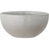 Bloomingville Taupe Bowl, Grey, Stoneware - Beige - Ø 13 CM