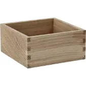 Scandi Living Carve säilytyslaatikko 15 cm Tammi