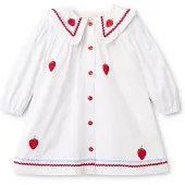 Flöss Manon Mekko White White 104 cm Valkoinen 104 cm Tytöt