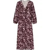 Noella N-Lilith Maxi Dress - Burgundy - M