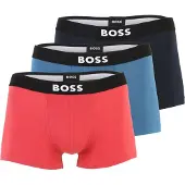 BOSS Bokserishortsit 'David Beckham' sininen / punainen / musta / valkoinen