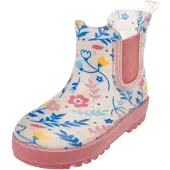 Playshoes Kumisaappaat vaaleabeige / sininen / curry / roosa