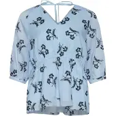 Noella Jin Blouse - Blue - XL
