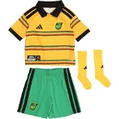 Adidas Treenipuku 'JFF Mini' kullankeltainen / ruoko / punainen / musta