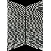 NJRD Rectangles-villamatto, musta 200x300 cm
