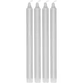 Scandi Essentials Ambiance kruununkynttilä 4-pakkaus 27 cm Icy Grey