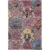 Almedahls Botanic Garden -keittiöpyyhe 40 x 70 cm Vaaleanpunaruskea