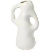 Fyrklövern Broste Copenhagen Isolde maljakko 21 x 35 cm, Valkoinen