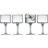 Lyngby Glas Gin & Tonic Glass Palermo Gold 32Cl 4Pcs - Nude - 32 cl