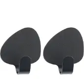 Lind DNA Curve Nupo -koukku M, 2-pakkaus Black