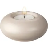 Scandi Living Stone lyhty Ø9 cm Beige
