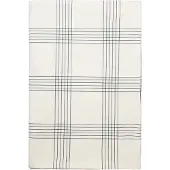 Broste Copenhagen Alice pöytäliina 160x300 cm, Black-Natural