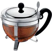 Bodum Chambord teekannu kromi 1 l
