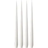 Ester & Erik -kynttilä, 4-pakkaus matta White ash 21, 42 cm