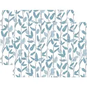 Åry Home Mougli Blue -pöytätabletti 30 x 40 cm 2-pakkaus Blue-white