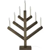 Scandi Living Pine adventtikynttilänjalka 62 cm Tummapetsattu