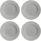 Scandi Living Dots asetti 22 cm 4-pakkaus Harmaa