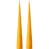 Ester & Erik -kartiokynttilä 37 cm, 2-pakkaus matta 85 Mango