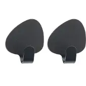 Lind DNA Curve Nupo -koukku S, 2-pakkaus Black